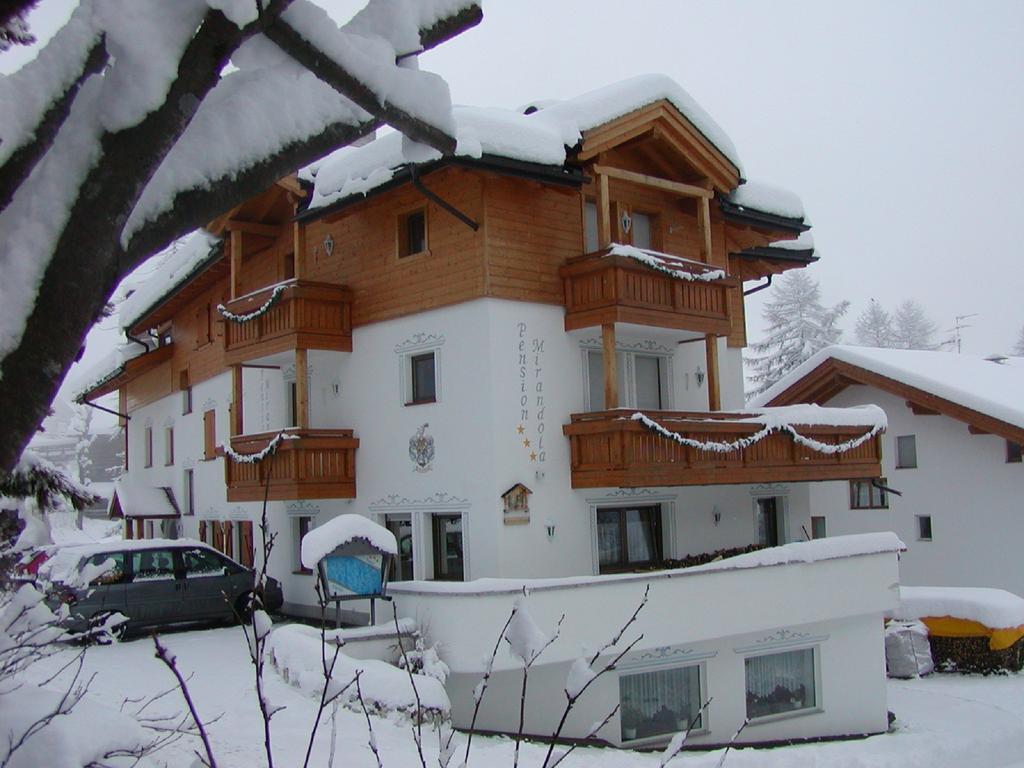 Pension Mirandola Кольфоско Экстерьер фото